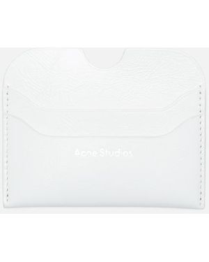 Acne Studios Leather Card Holder - White