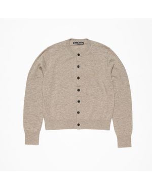 Acne Studios Fitted Cardigan - Natural