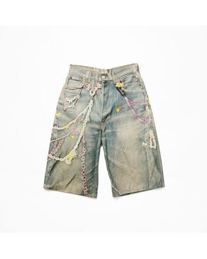 Acne Studios Denim Shorts - Blue
