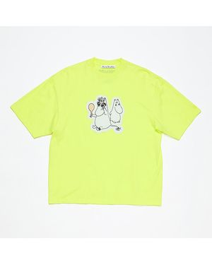Acne Studios T-Shirt X Moomin - Yellow