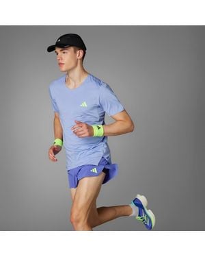 adidas T-Shirt Da Running Adizero - Blu