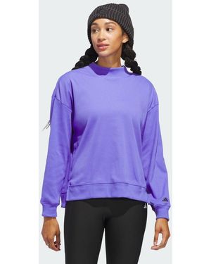 adidas Felpa Go-To Mock - Viola
