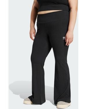 adidas Leggings Essentials Rib Flared (Curvy) - Nero