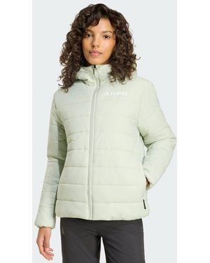 adidas Terrex Multi Essentials Giacca Con Cappuccio Climawarm Isolata - Verde