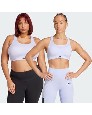 adidas Reggiseno Sportivo Tlrd Impact Training High Support - Blu