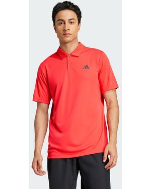 adidas Polo Da Tennis Club - Rosso