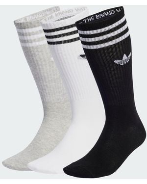 adidas Calze Solid Crew (3 Paia) - Nero