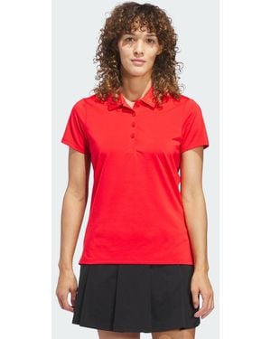 adidas Polo Ultimate365 Solid Short Sleeve - Rosso
