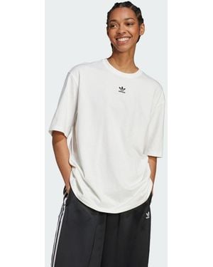 adidas T-Shirt Essentials Boyfriend - Bianco