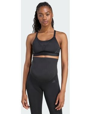 adidas Reggiseno Sportivo Powerimpact Luxe Medium-Support (Maternity) - Nero