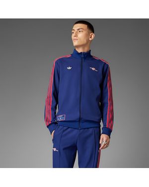 adidas Track Top Terrace Icons Arsenal Fc - Blu