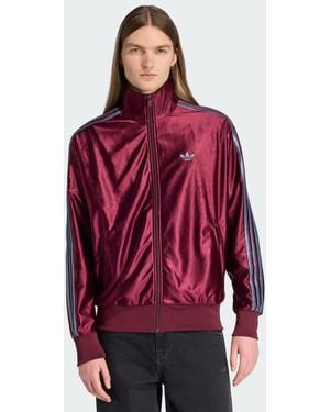adidas Firebird Metallic Top - Rosso