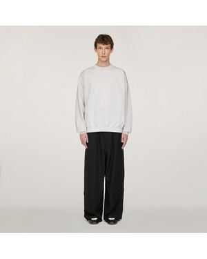 adidas Pantaloni Y-3 A Gamba Dritta Sport Uniform - Bianco