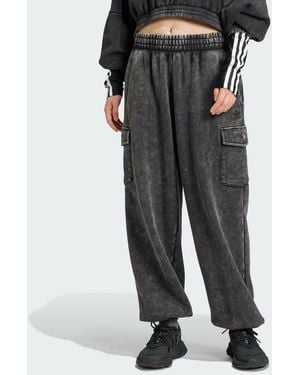adidas Sweat Pants Acid-Washed - Nero