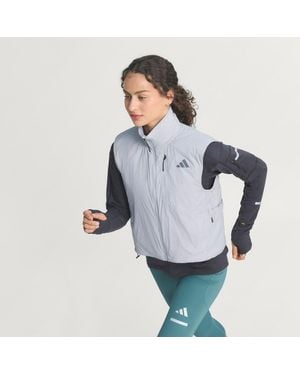 adidas Gilet Da Running Adi365 Climawarm - Blu