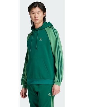adidas Hoodie Colorblocked Sst - Verde