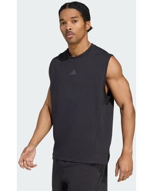 adidas T-Shirt D4T X Sleeveless - Blu