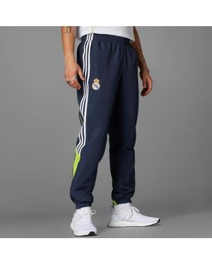 adidas Pantaloni Da Allenamento Ubp Real Madrid - Blu