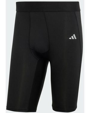 adidas Leggings Corti Techfit Aeroready - Nero