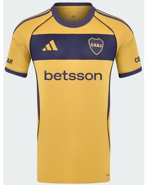 adidas Maglia Away Boca Juniors 25/26 - Giallo