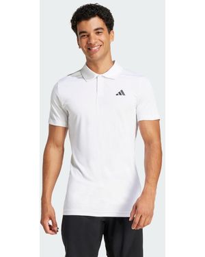 adidas Polo Da Tennis Climacool Freelift - Bianco