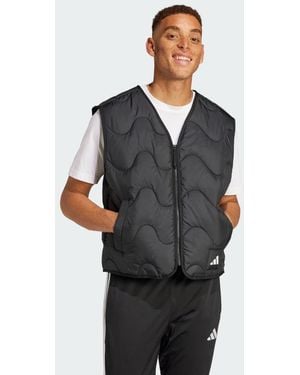 adidas Giacca Senza Maniche Nuganic Light Insulation - Nero
