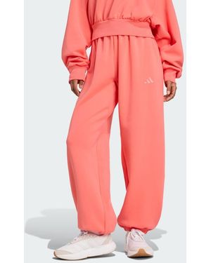 adidas Pantalone Ampio Soft Lux - Rosa
