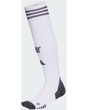 adidas Calzini Trasferta 25/26 Manchester United - Bianco