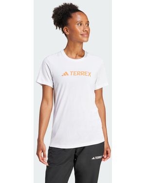 adidas T-Shirt Terrex Multi Climacool Logo Tech - Bianco