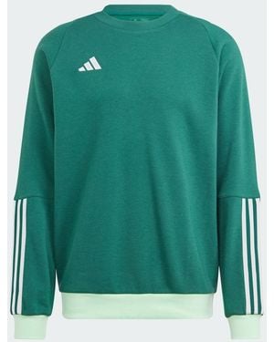 adidas Felpa Tiro 23 Competition Crew - Verde