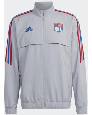 adidas Giacca Da Rappresentanza Tiro 21 Olympique Lyonnais - Blu