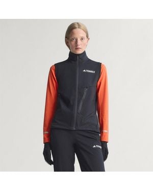 adidas Gilet Softshell Terrex Xperior Per Sci Da Fondo - Rosso