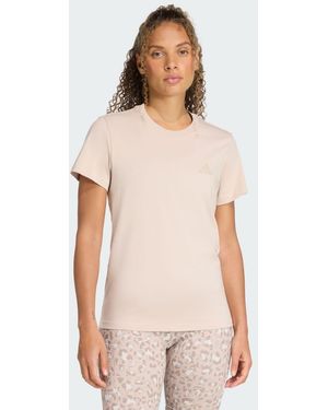 adidas T-Shirt Terrex Con Grafica Di Montagna - Rosa