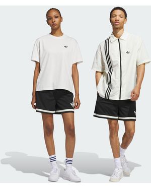adidas Short Originals Basketball - Bianco
