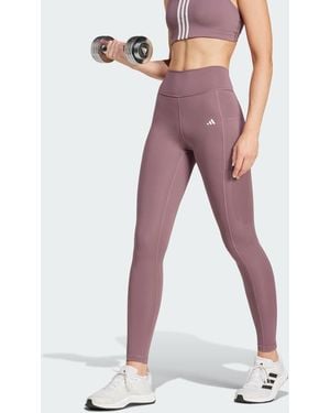 adidas Leggings Optime Full-Length - Rosso