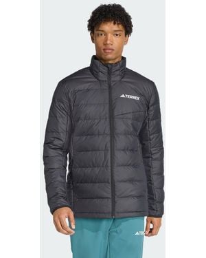 adidas Giacca Terrex Multi Light Down Climawarm - Grigio