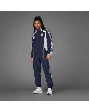 adidas Giacca Da Allenamento Ubp Real Madrid - Blu