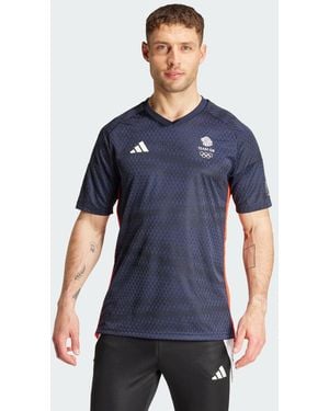 adidas Maglia Da Calcio Team Gb - Blu