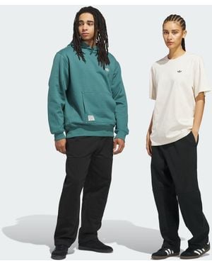 adidas Pantaloni Shmoofoil Dal Tessuto Spesso - Verde