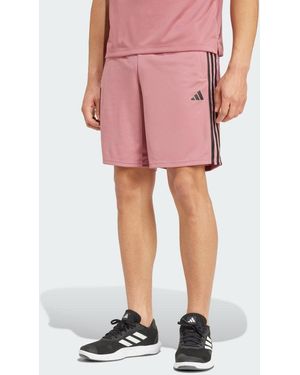 adidas Originals Short Da Allenamento Train Essentials Piqué 3-Stripes - Rosa