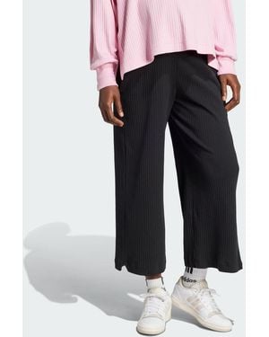 adidas Pantaloni 7/8 Rib High-Waist (Maternity) - Nero