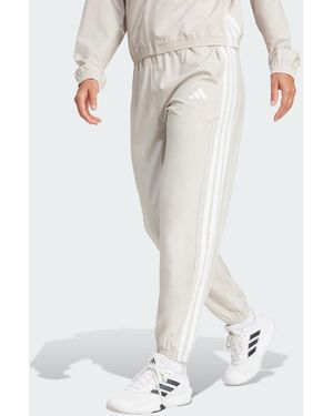 adidas Pantaloni Train Essentials 3-Stripes Woven - Bianco