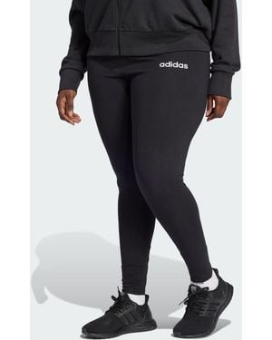 adidas Leggings Essentials Linear Cotton (Curvy) - Nero
