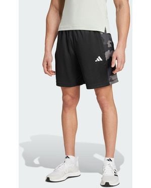 adidas Short Da Allenamento Train Essentials Camo - Nero