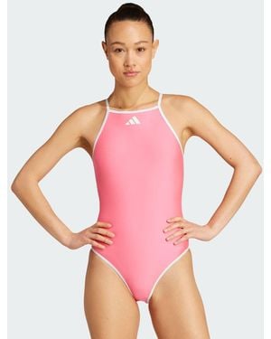 adidas Costume Da Bagno Tom Daley Spalline Sottili E Regolabili - Rosa