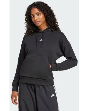 adidas Felpa Con Cappuccio Essentials Small Logo Feel Cozy - Nero