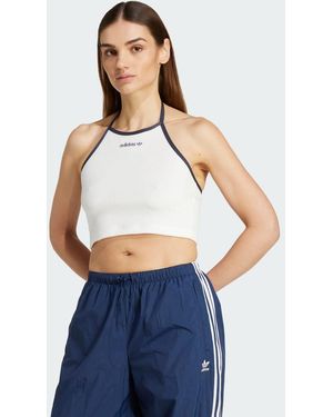 adidas Originals Top Towel Halter-Neck - Blu