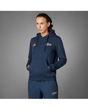 adidas Felpa Con Cappuccio Bmw Berlin Marathon 2024 City - Blu