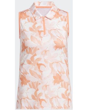 adidas Polo Floral - Rosa