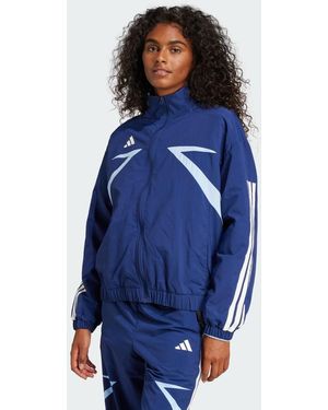 adidas Giacca Da Allenamento Tiro Cut 3-Stripes Color Block Woven - Blu